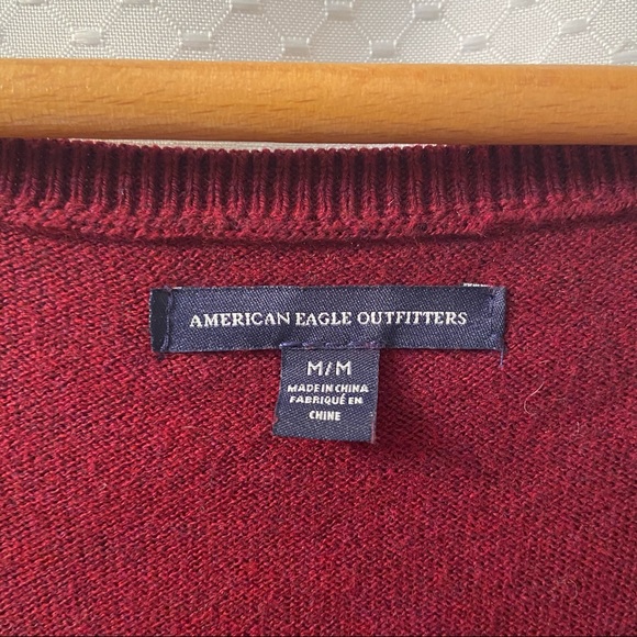 {American Eagle} Red Knit Dress - Medium - Picture 5 of 5